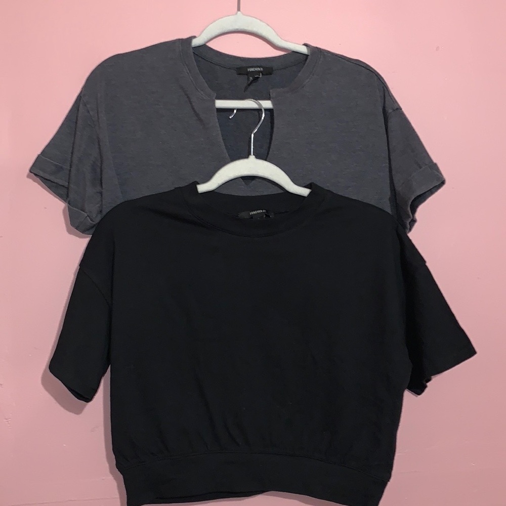 FOREVER 21 CROP TOP BUNDLE 🌚🖤